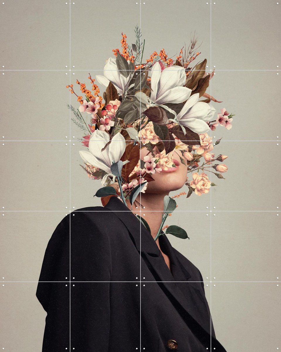 IXXI Infinite Moments Infinite Autumns, Frank Moth - 80 x 100 cm - Gratis ophangtool - Grote wanddecoratie en posters - Fotografie, Collage