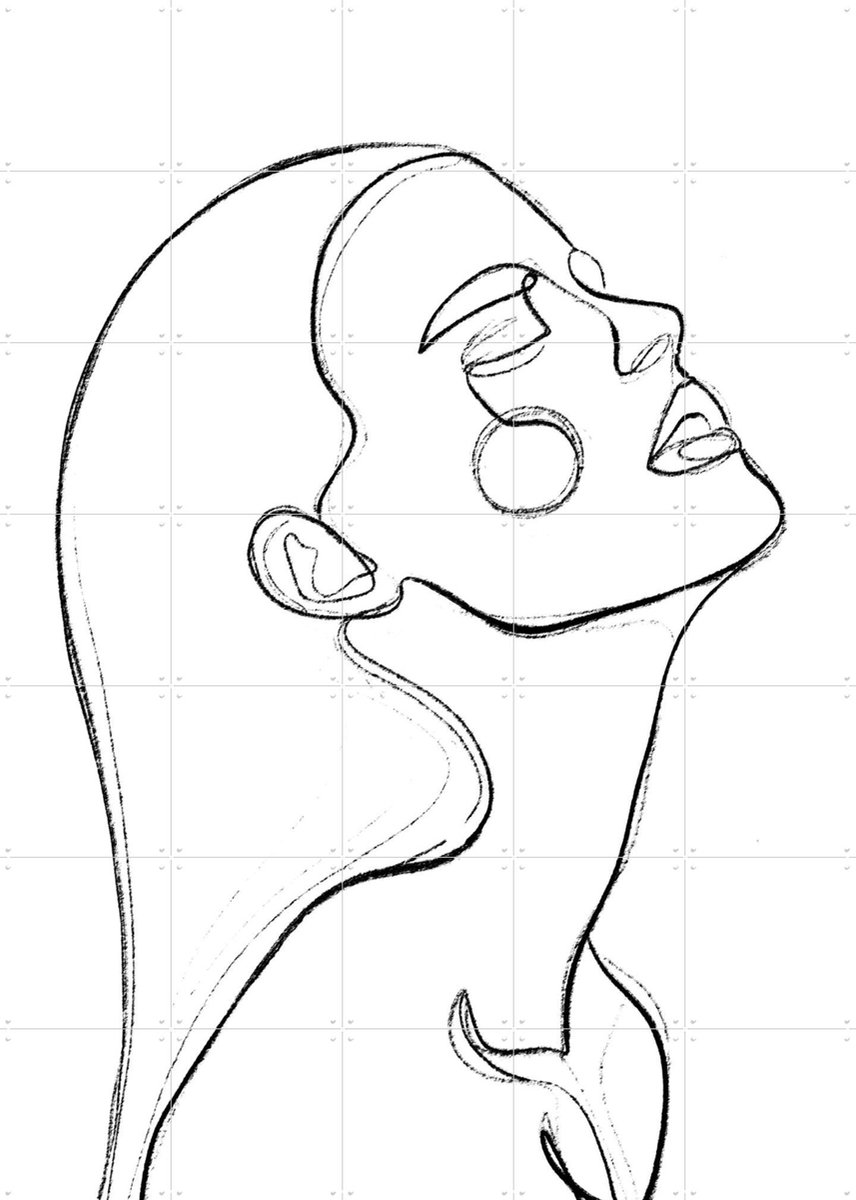 IXXI The Heat, Treechild & Various - 100 x 140 cm - Gratis ophangtool - Grote wanddecoratie en posters - Line art, Illustraties, Minimalisme