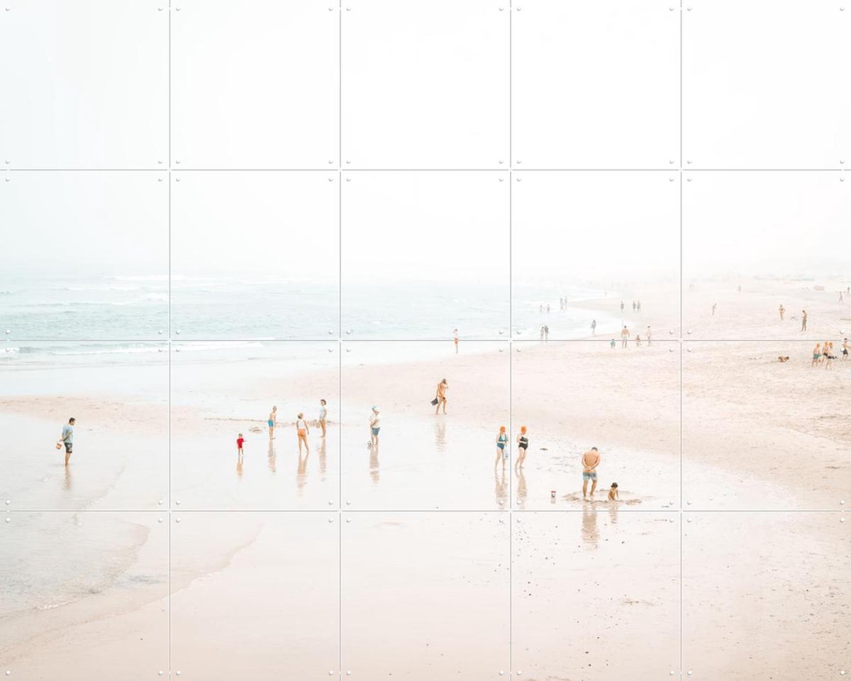 IXXI At the Beach, Ingrid Beddoes - 100 x 80 cm - Gratis ophangtool - Grote wanddecoratie en posters - Minimalisme, Naturalisme, Realisme, Fotografie