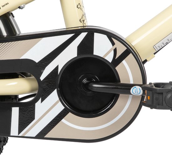 STITCH Totem Jongensfiets - 20 Inch - Kinderfiets voor 7 tot 13 Jaar - Met Zijwieltjes - Beige - Geschikt voor buitenactiviteiten in de lente van STITCH — afbeelding 5