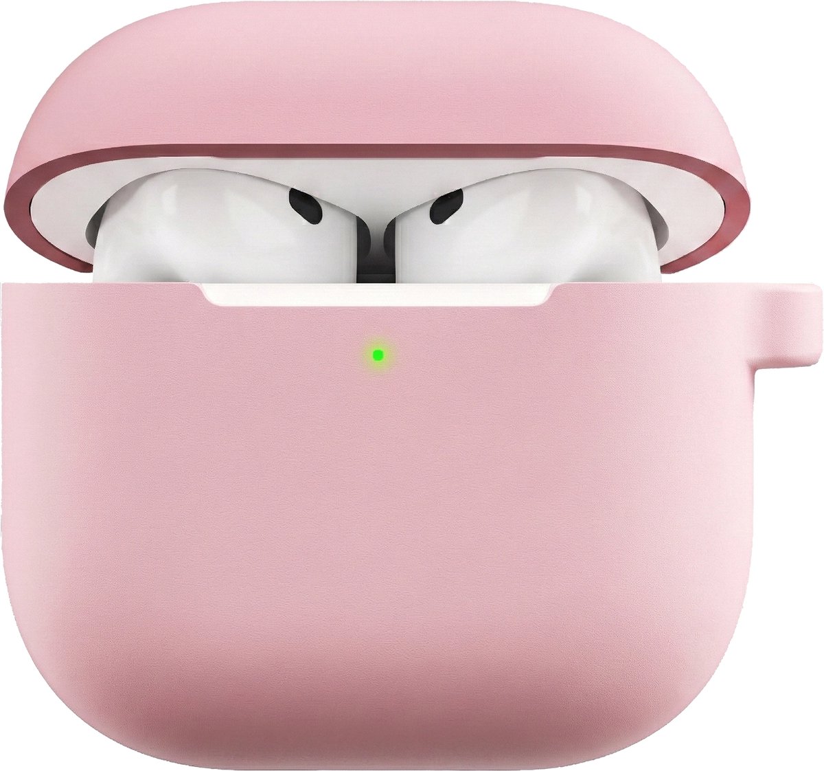 KeyBudz Elevate Hoesje AirPods 4 – Duurzame Bescherming – Zakvriendelijk Ontwerp – Antislip Coating - Roze