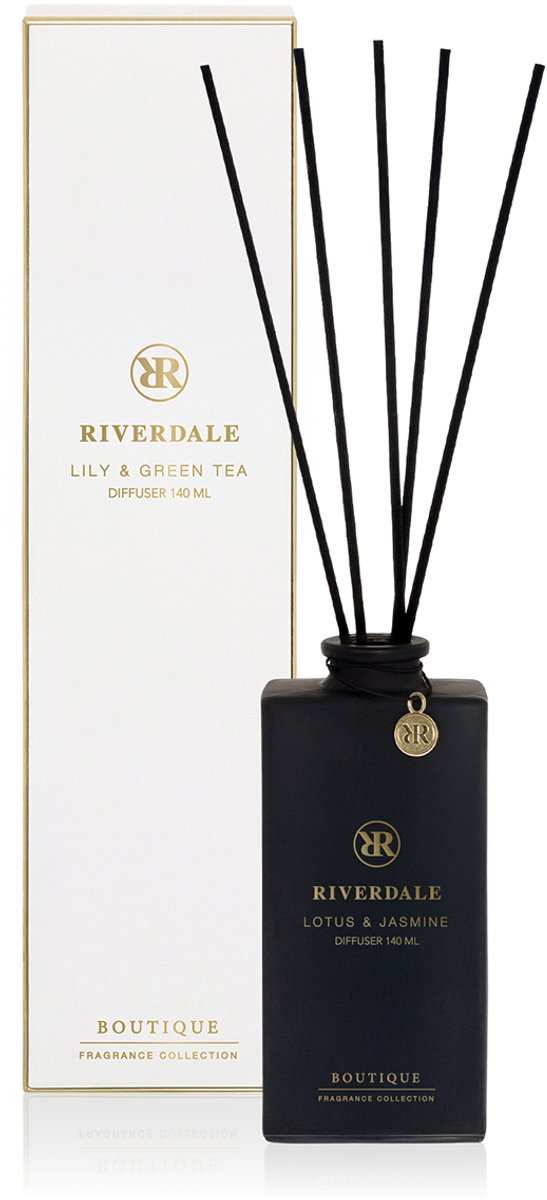 Riverdale - Geurstokjes Elegance wit 140ml