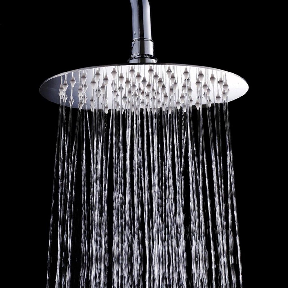 Regendouchekop RVS 8 Inch Rond Ultra Dun - Hoogwaardige Douchekop