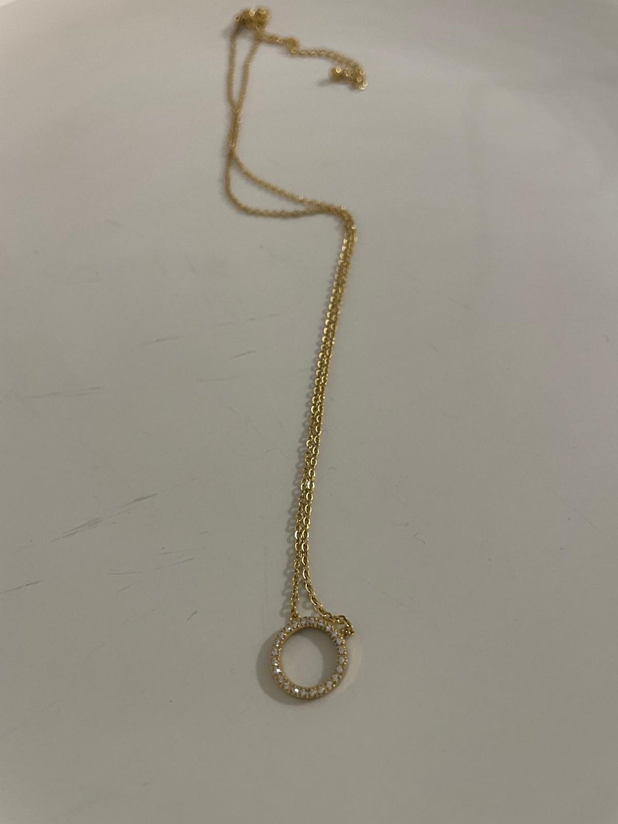 Ketting Si Amor Sieraden NW1717-G Roestvrij Staal Kleur Goud