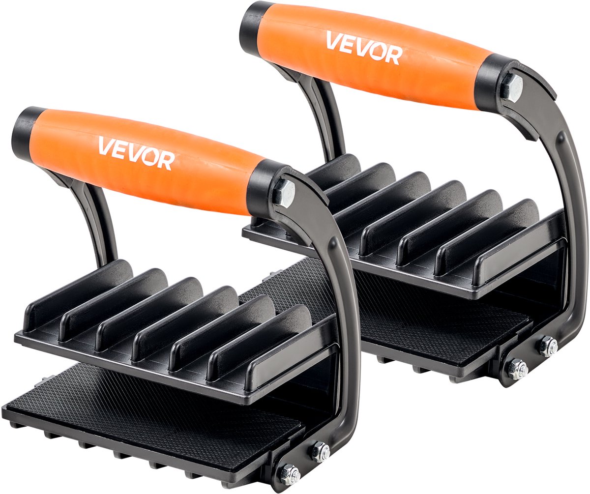 VEVOR 2x Multiplex Drager 90,7kg Paneel Drager Gipsplaat Draaggereedschap 0-25,4mm