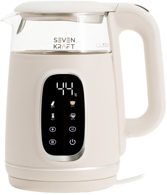 Altijd 100 °C Waterkoker 2200 Watt 1,7 L Aanbieding bij Wibra