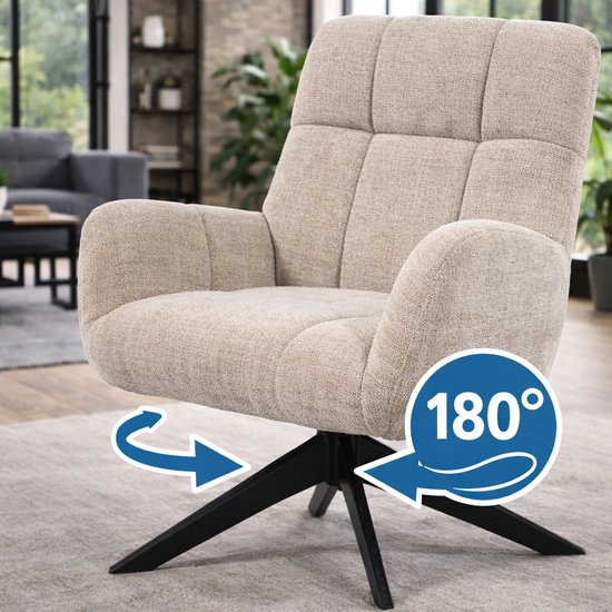 relaxfauteuil-draaibaar-180-lichtgrijs-zwarte-metalen-voet