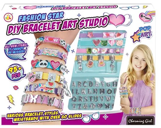 Studio de création de bracelets DIY + charms