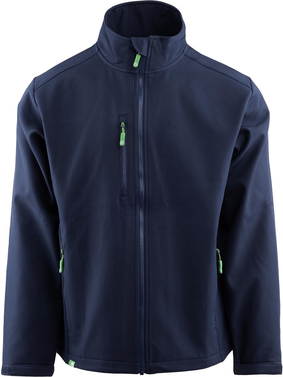 Arco Werkjas - Responsible softshell - Navy XL - AO-10ST406