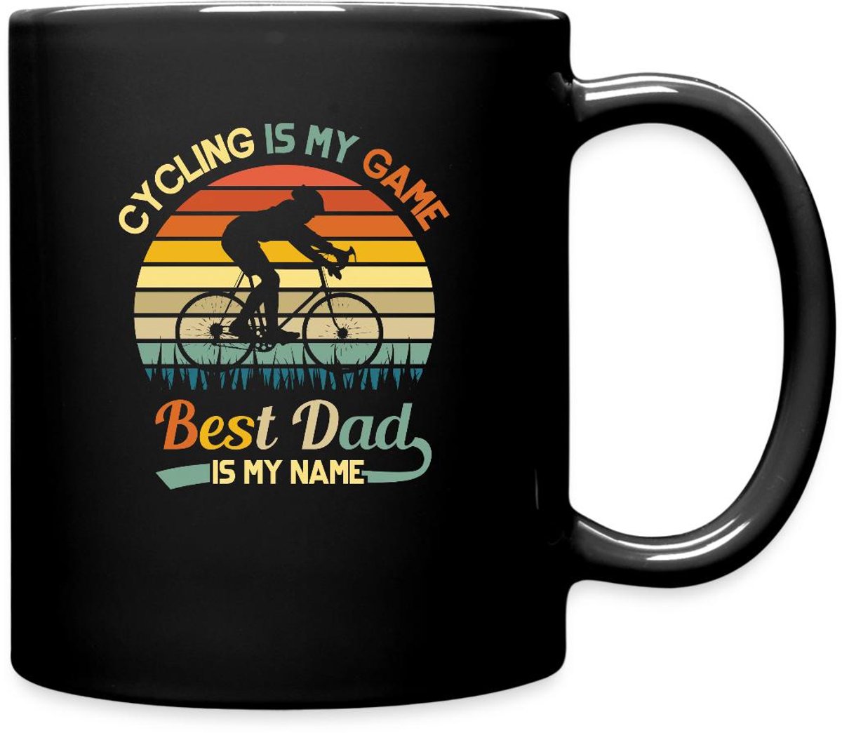 Cycling Is My Game Best Dad Is My Name Mok Uni