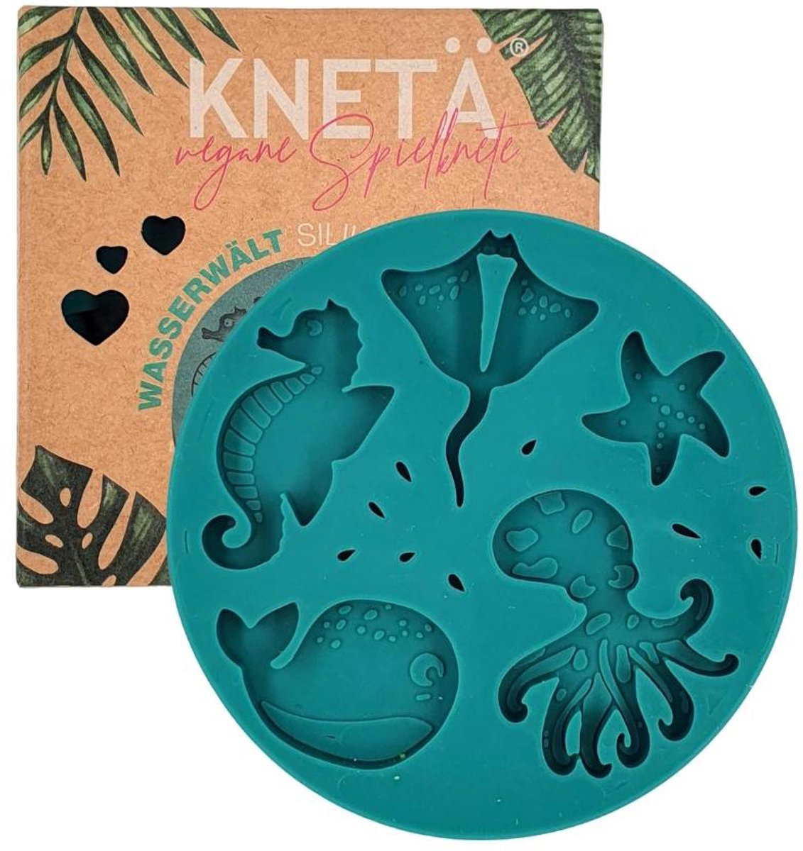 KNETA Speelklei Silicone Vorm - Waterwereld