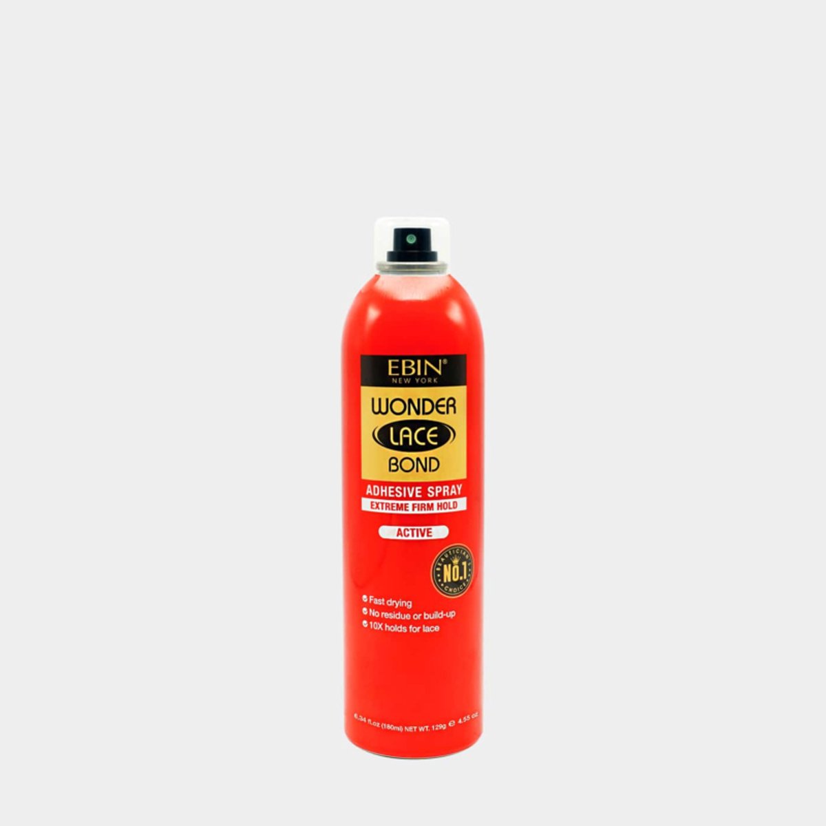 Ebin Wonder Lace Bond Wig Adhesive Spray Extreme Firm Hold ACTIVE 180ml