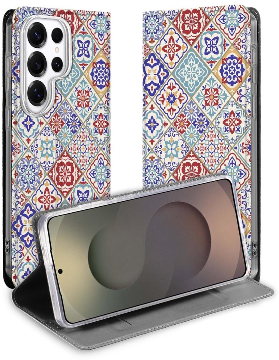 Book Case Samsung Galaxy S26 Ultra Tiles Color