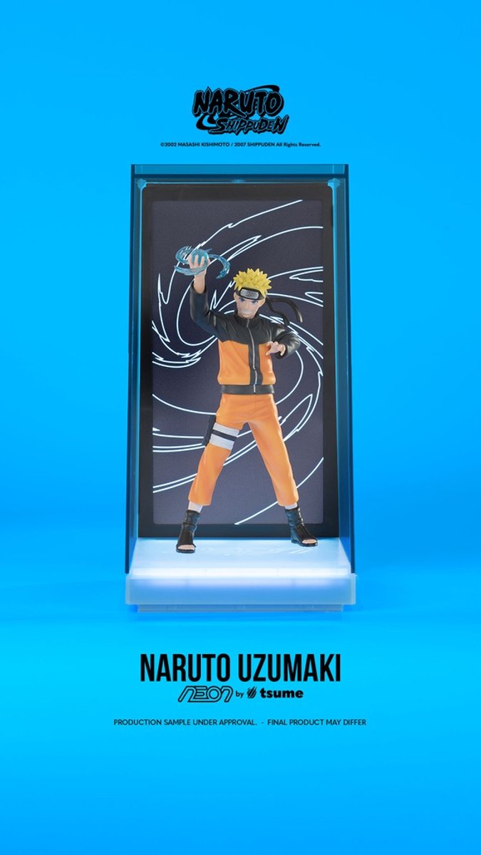 Tsume Naruto Uzumaki - Neon by Tsume - Lighted Display Figure Set Figuur