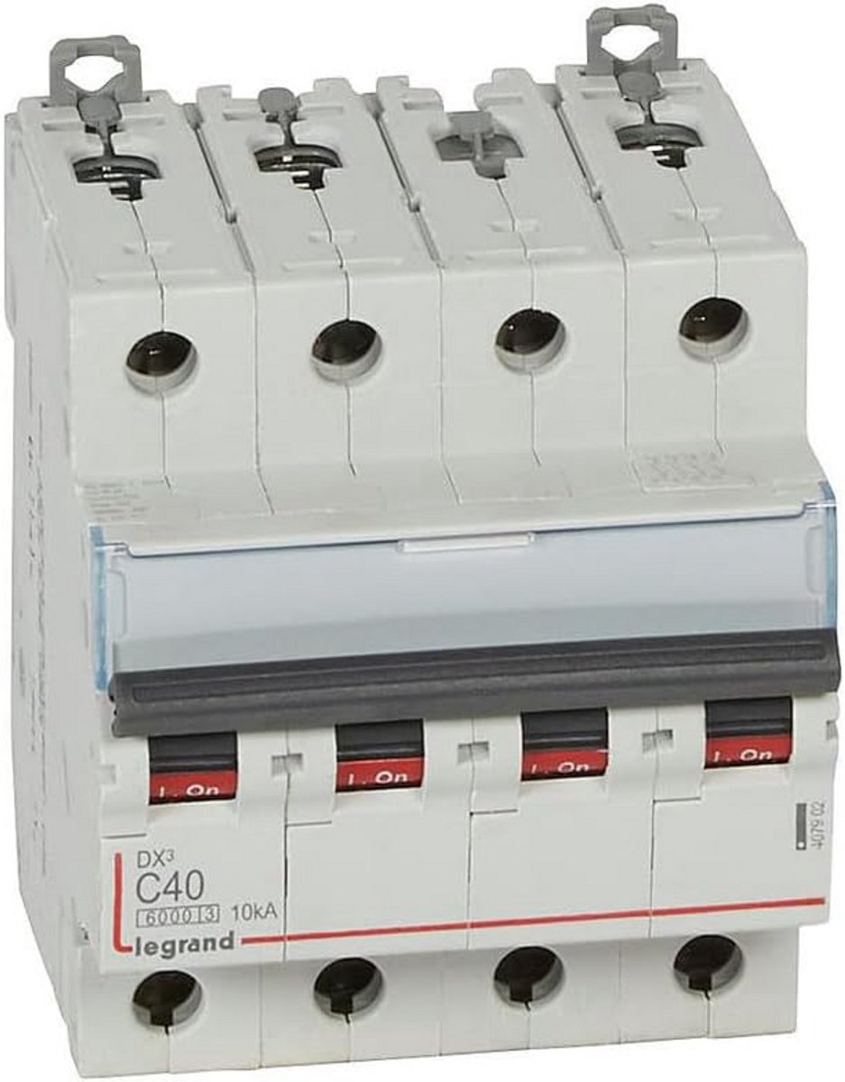 4-polige Stroomonderbreker 40A 10kA C-karakteristiek voor Elektrische Installaties