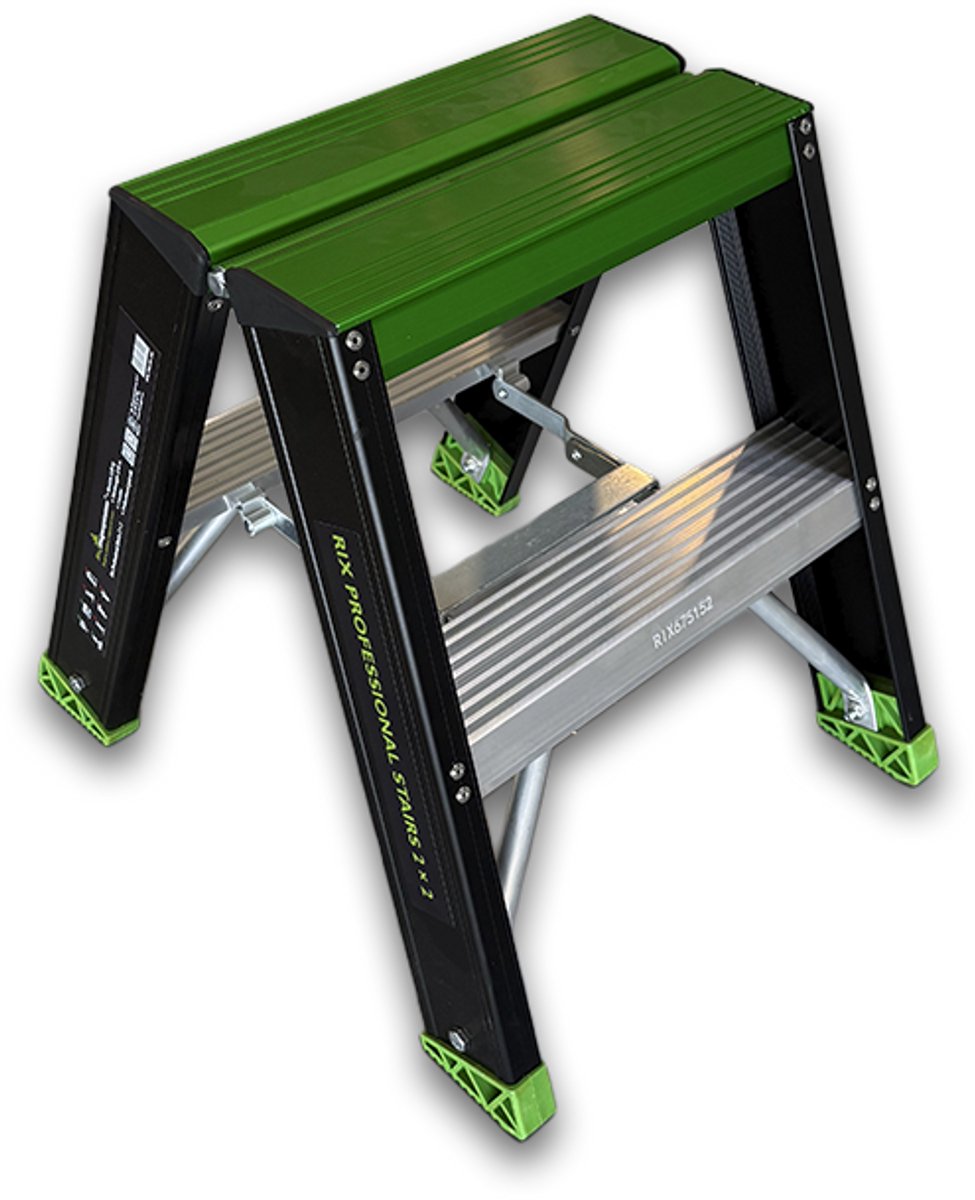 Rix Steigersystemen Dubbele oplooptrap 2 x 2 treden
