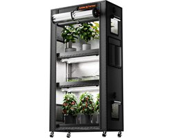 Spider Farmer Plantenrek - Complete kweekkast - Incl. Kweeklampen - kweektent