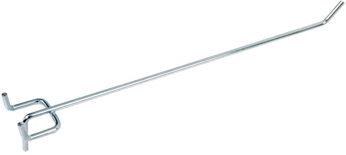 EURO Perforated – Winkelhaak – 25 cm Lengte – Ø4 mm Draad – Verzinkt Staal