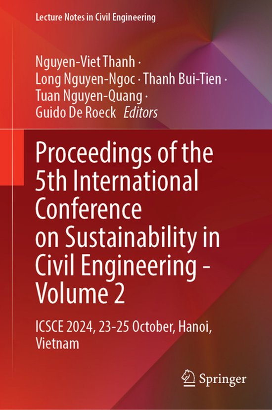 Lecture Notes in Civil Engineering633- Proceedings of the 5t ... - cover