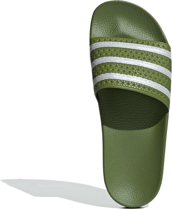 adidas ADILETTE Heren Slippers - Tech Olive/Ftwr White/Tech Olive | bol.com