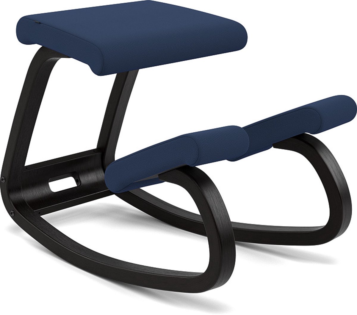 Varier Stokke Variable Balans kniestoel Blauw/Zwart Tonal