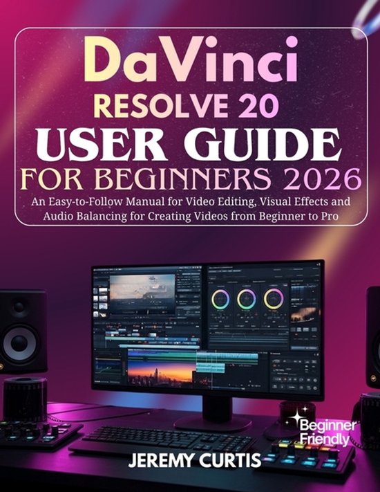 DaVinci Resolve 20 User Guide for Beginners 2026 - cover
