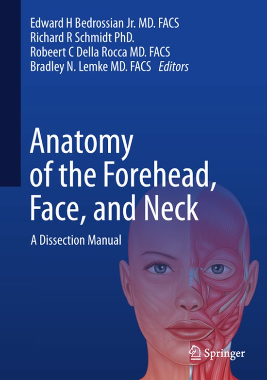 Anatomy of the Forehead, Face, and Neck - cover