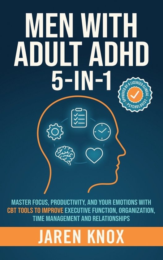 Boekomslag van Men with Adult ADHD 5-in-1 van Jaren Knox