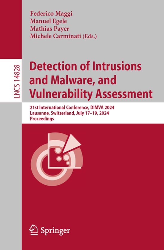 Lecture Notes in Computer Science14828- Detection of Intrusi ... - cover
