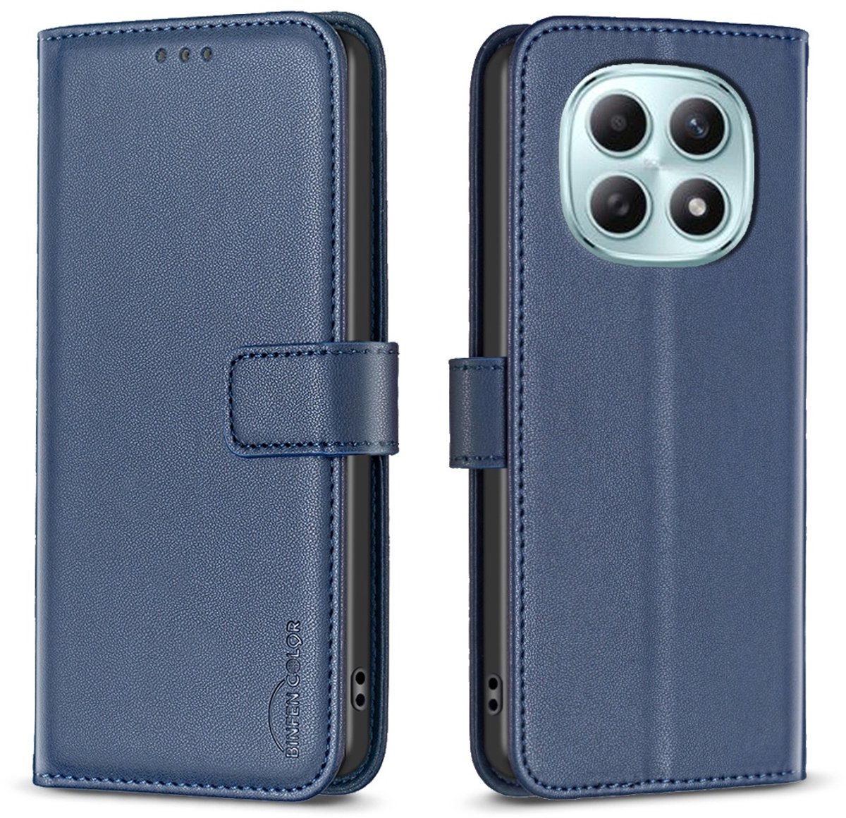 BINFEN Hoesje - Geschikt voor Xiaomi Redmi Note 15 Pro 4G Hoesje - BINFEN Book Case - Blauw