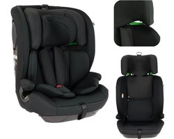 Novi Jules V2 Autostoel 76-150 cm – Groep 1/2/3 – Gordelbevestiging – Verstelbare Hoofdsteun – I-Size