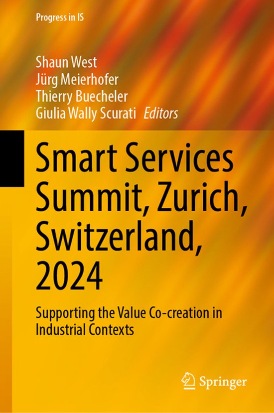 Progress in IS- Smart Services Summit - cover