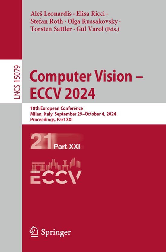 Lecture Notes in Computer Science15079- Computer Vision –  ... - cover