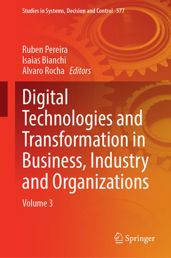 Studies in Systems, Decision and Control577- Digital Technol ... - cover