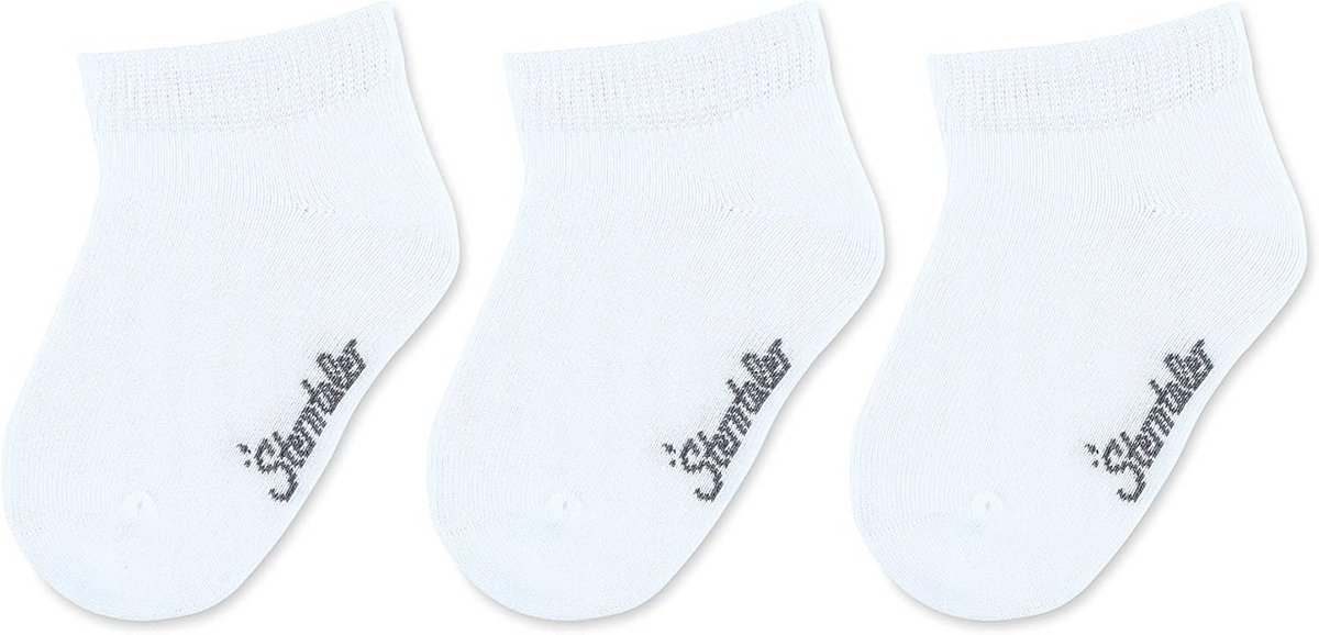 Sneakersokken 3-pk in Viscosekwaliteit met Bamboe