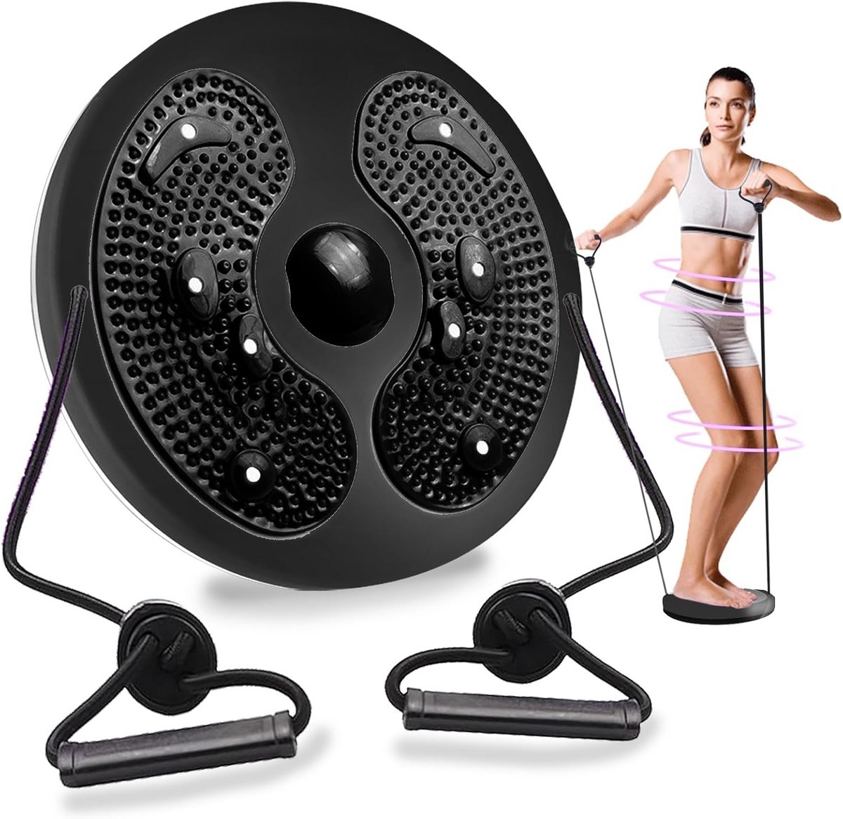 Taille Twister Disc voor Figuurcorrectie en Gewichtsverlies - Thuis Fitness Oefening