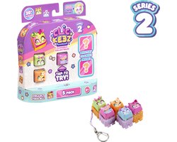 Clickeez Series 2 - 5 Pack - Fidget - Verzamel ze allemaal - Anti Stress - Speelgoed - Ontspanning - Toetsenbord Fidget - 30+ nieuwe Clickeez te verzamelen!