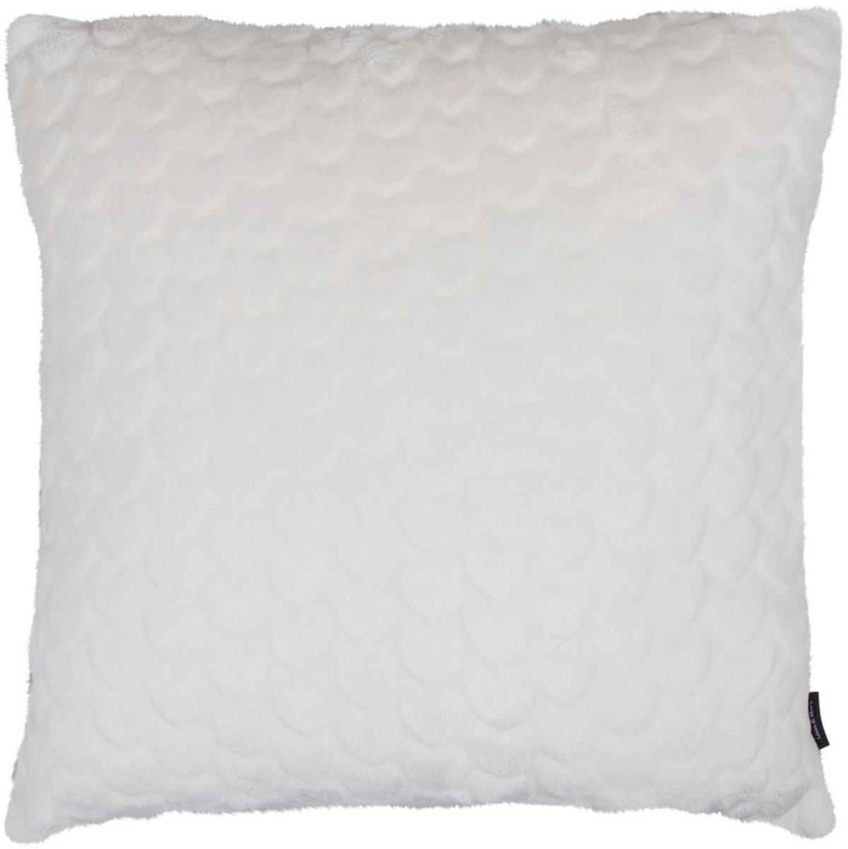 Linen & More Kussen Hartjes Off White 45x45cm Gebroken wit