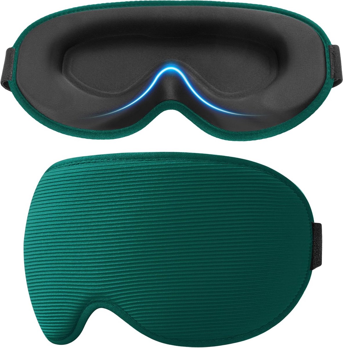 3D Slaapmasker voor Volledige Lichtblokkering en Comfortabele Nachtrust