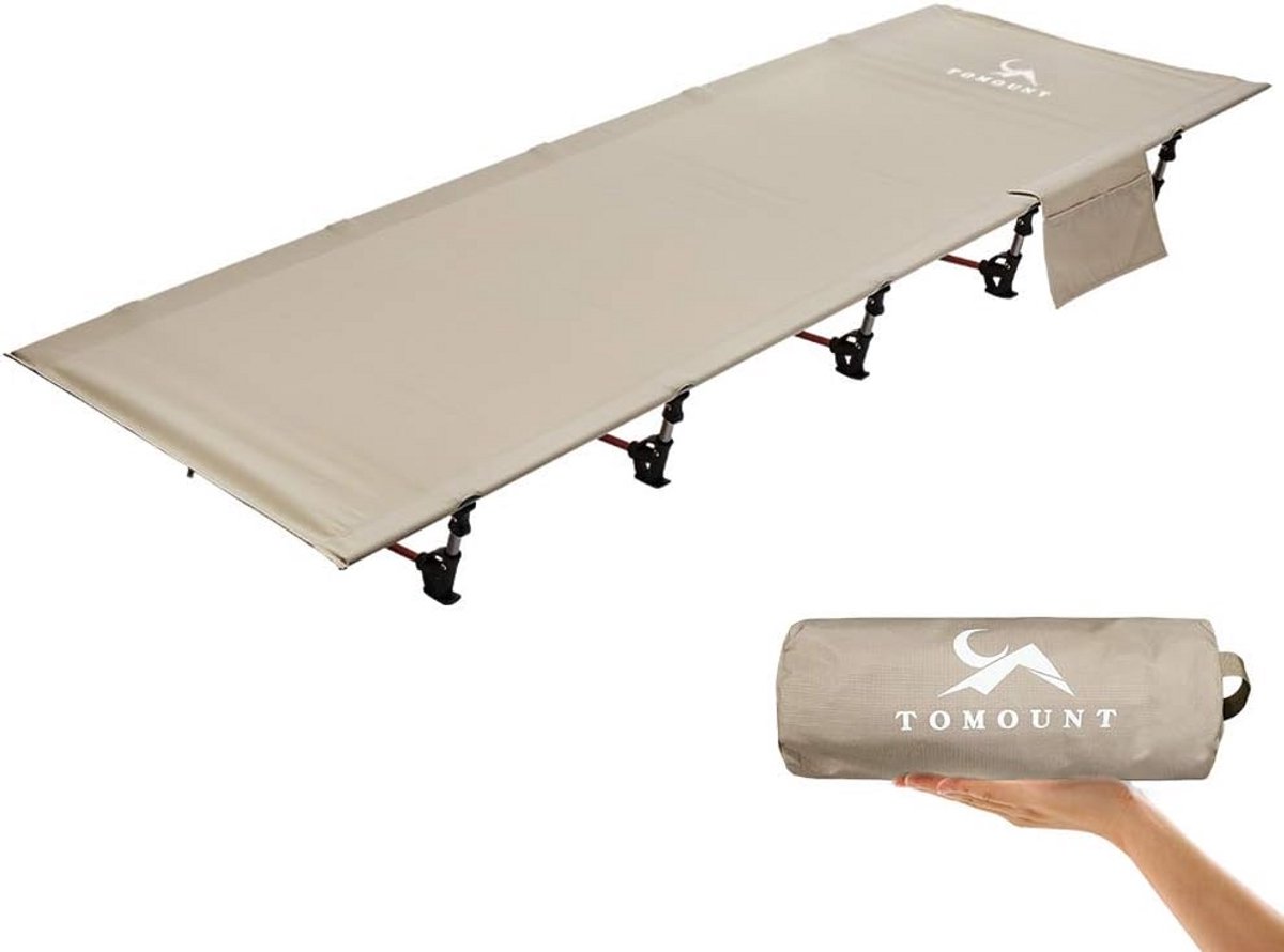 Ultralicht en Compact Veldbed van Aluminium voor Kamperen en Outdoor