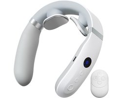 Nekmassageapparaat voor diepe weefselmassage, draagbaar elektrisch nekmassageapparaat, geschikt voor schouderontspanning, een ontspannend cadeau voor mannen en vrouwen.