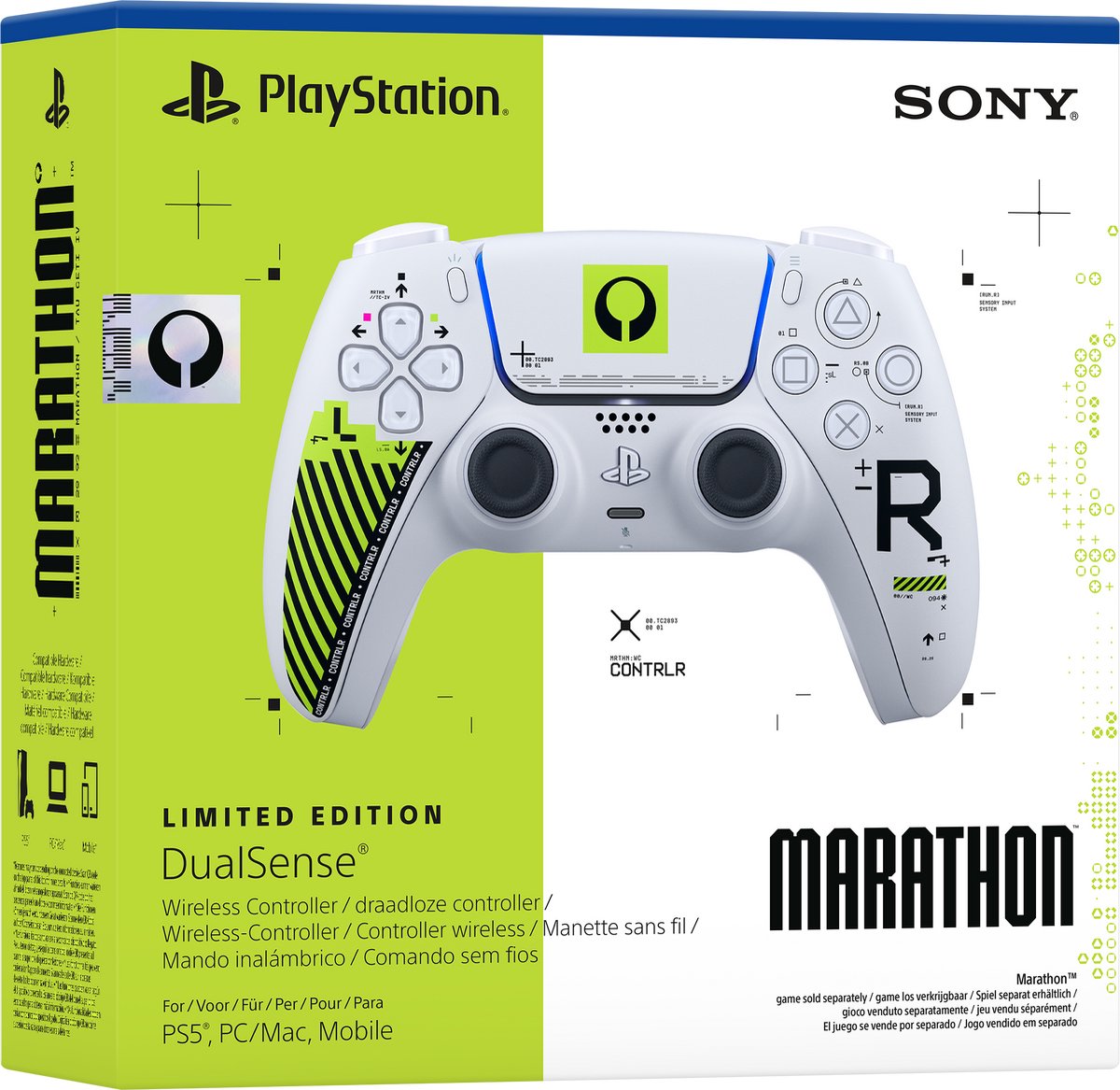 Sony PS5 DualSense Draadloze Controller – MARATHON Limited Edition thumbnail 4