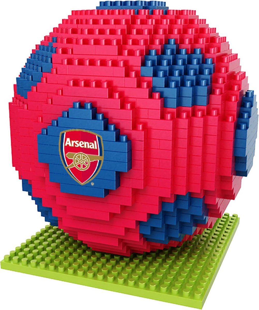 Voetbal bouwset 3D model BRXLZ bouwsteentjes officieel gelicentieerd