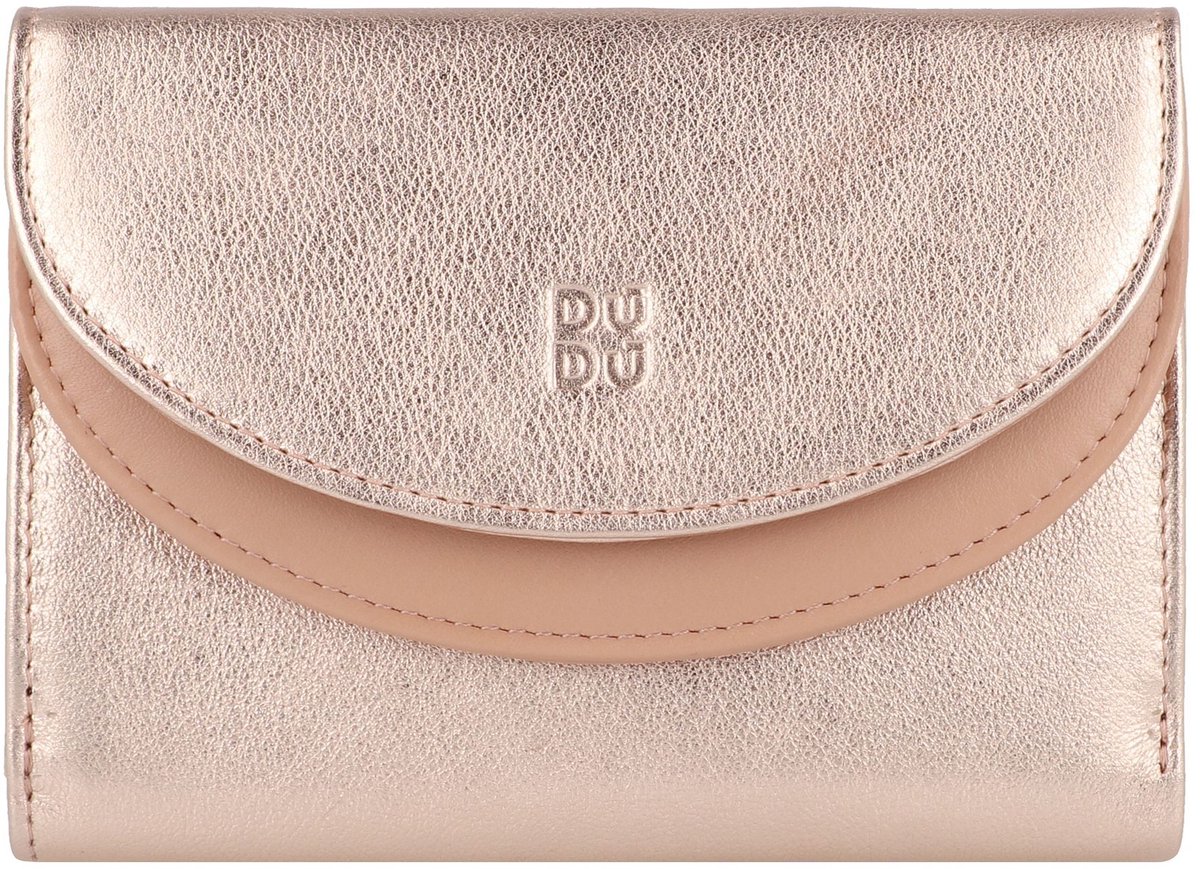 DuDu Lederen portefeuille 13 cm - Dames - Horizontaal - ballerina