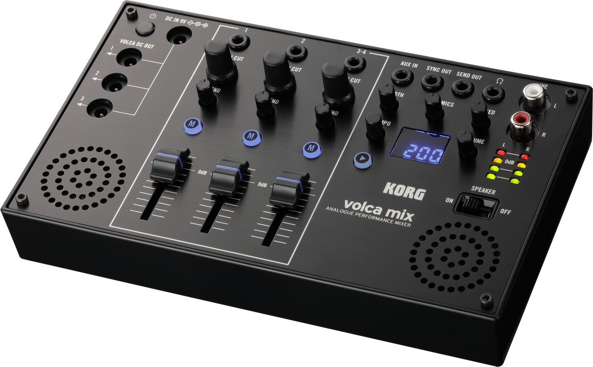 KORG volca mix De slimme mixer voor de volca-serie