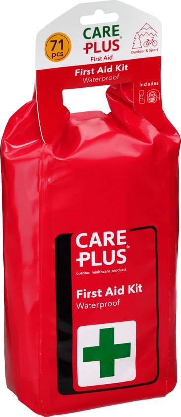 Care Plus waterproof EHBO set – 72 items
