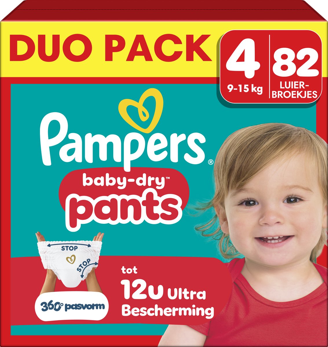 Pampers Baby-Dry Pants Maandbox maat 4