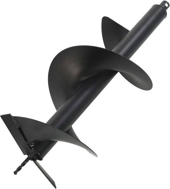 Aardboor 100 mm Hardmetaal Staal 20 mm As Grondboor voor Boren in Grond voor Bomen en Palen — afbeelding 4