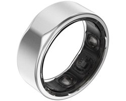 Kuno Ring 2 – Smart Ring – Slaapmonitor – Hartslag & Activiteitentracker – Stappen & Calorieën Meten – Zonder Abonnement – Waterbestendig – Zilver Maat 11