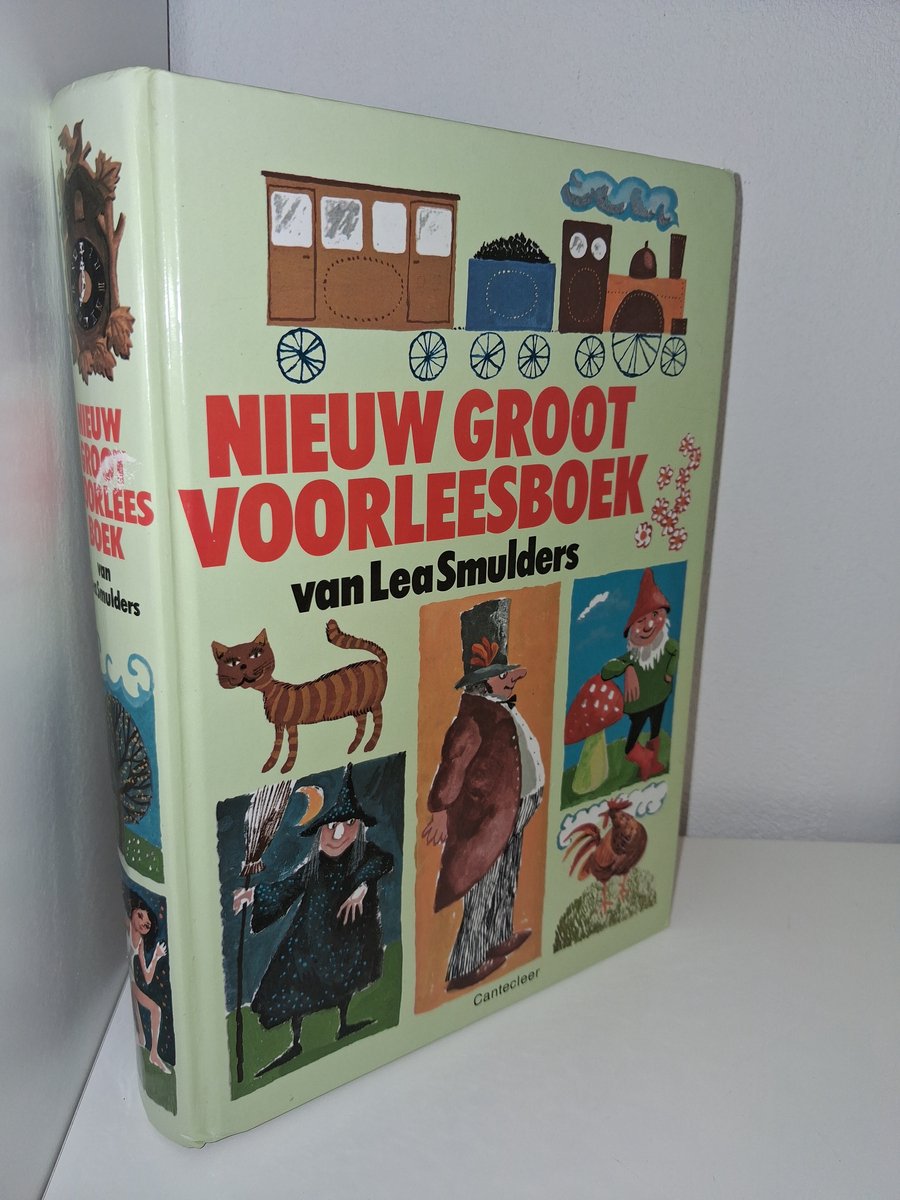 Omslag van Nieuw groot voorleesboek van Lea Smulders